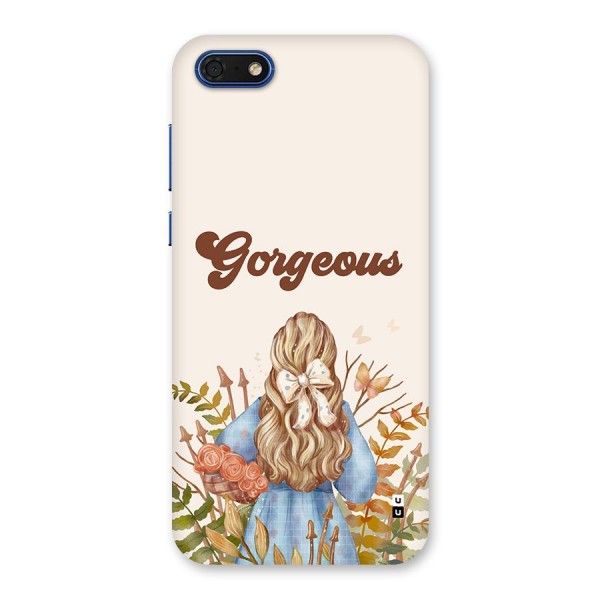 Gorgeous Girl Back Case for Honor 7s