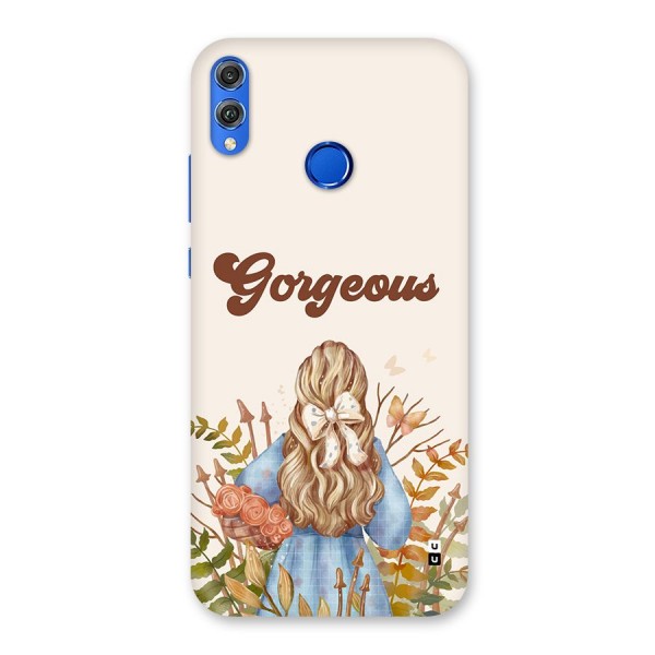 Gorgeous Girl Back Case for Honor 8X