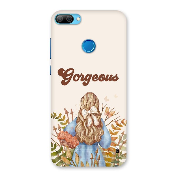 Gorgeous Girl Back Case for Honor 9N