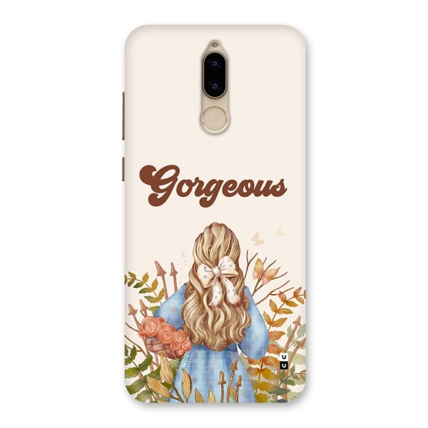 Gorgeous Girl Back Case for Honor 9i