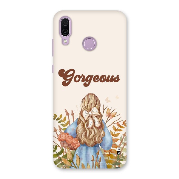 Gorgeous Girl Back Case for Honor Play