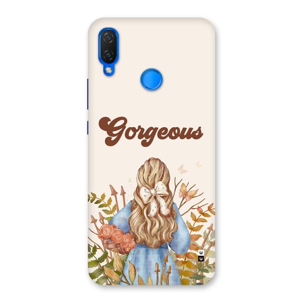 Gorgeous Girl Back Case for Huawei Nova 3i