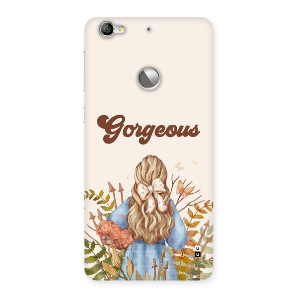 Gorgeous Girl Back Case for Le 1S