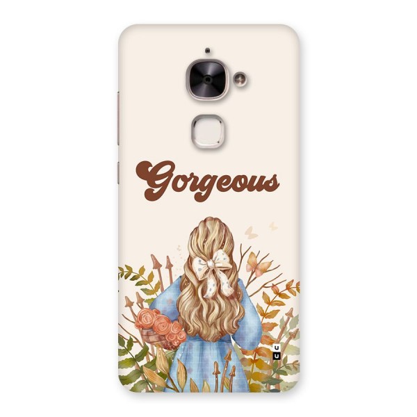 Gorgeous Girl Back Case for Le 2