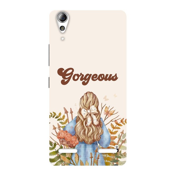 Gorgeous Girl Back Case for Lenovo A6000