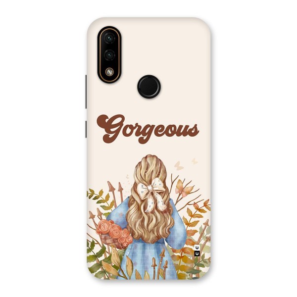 Gorgeous Girl Back Case for Lenovo A6 Note