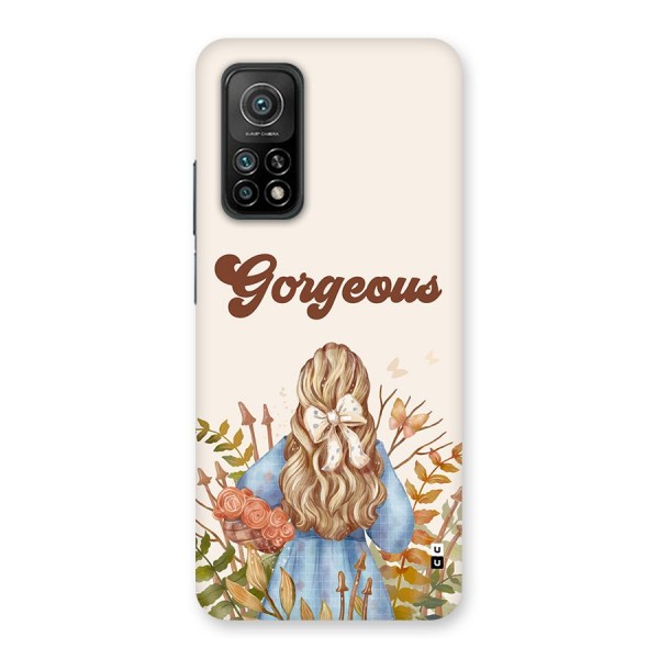 Gorgeous Girl Back Case for Mi 10T Pro 5G