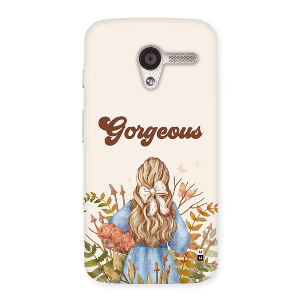 Gorgeous Girl Back Case for Moto X