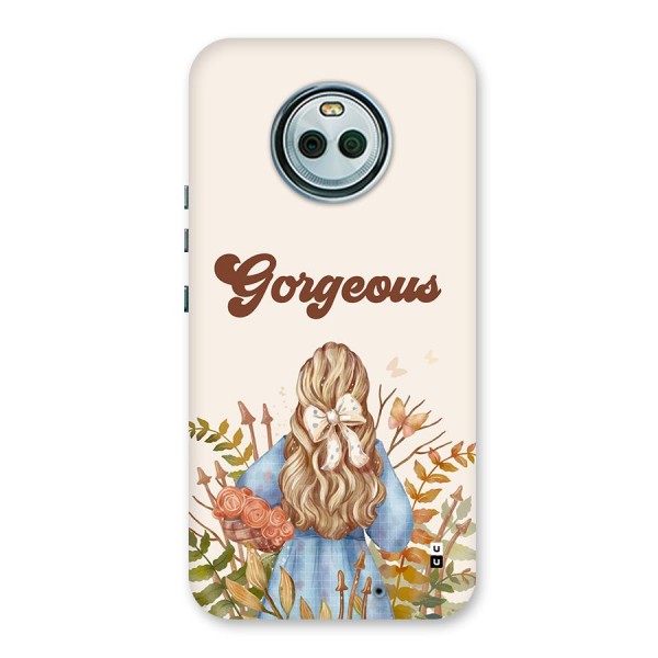 Gorgeous Girl Back Case for Moto X4