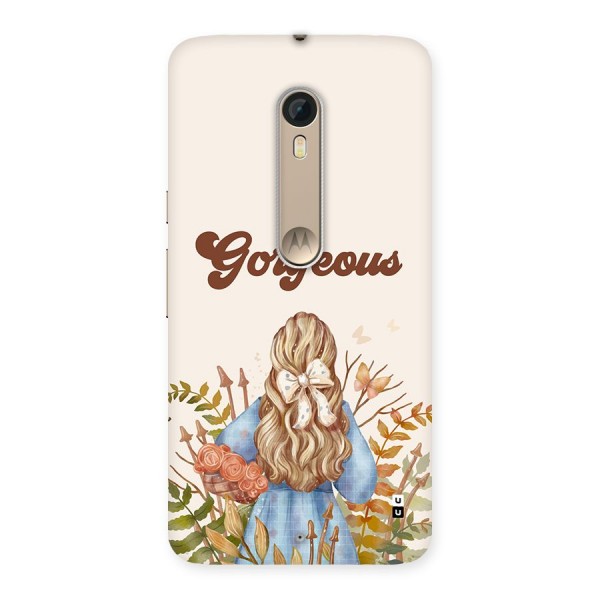 Gorgeous Girl Back Case for Moto X Style