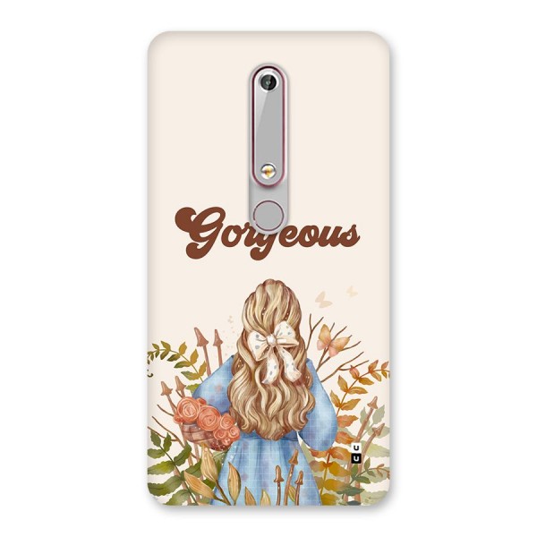 Gorgeous Girl Back Case for Nokia 6.1