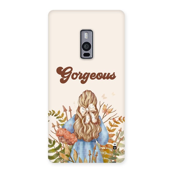 Gorgeous Girl Back Case for OnePlus 2