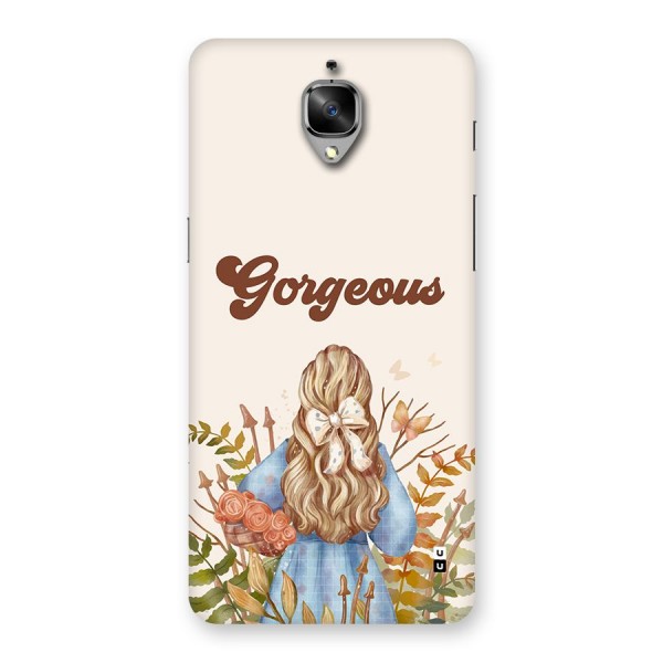 Gorgeous Girl Back Case for OnePlus 3