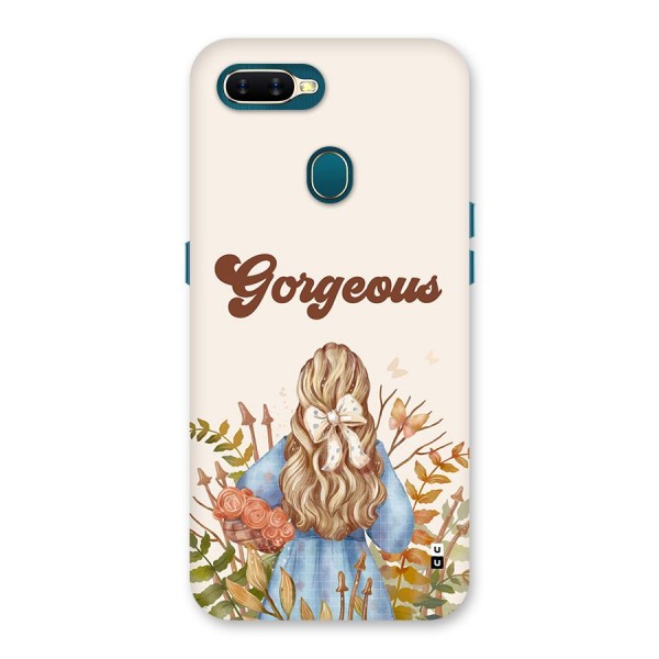 Gorgeous Girl Back Case for Oppo A12