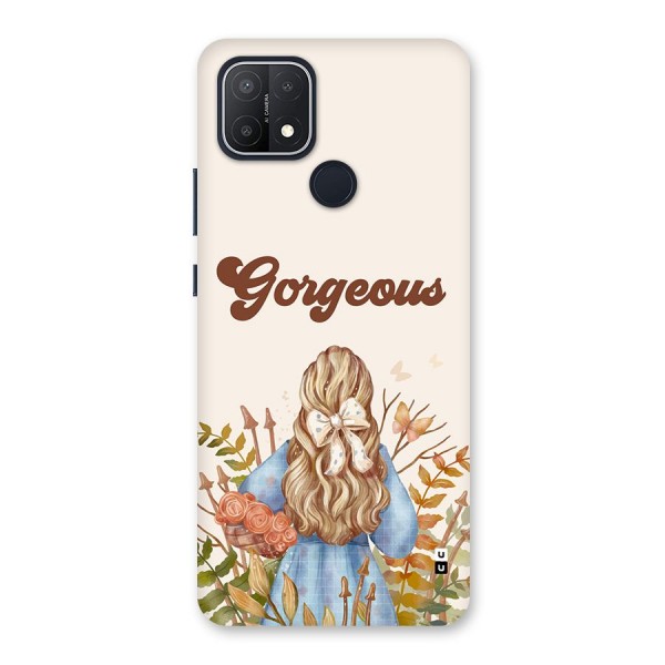 Gorgeous Girl Back Case for Oppo A15