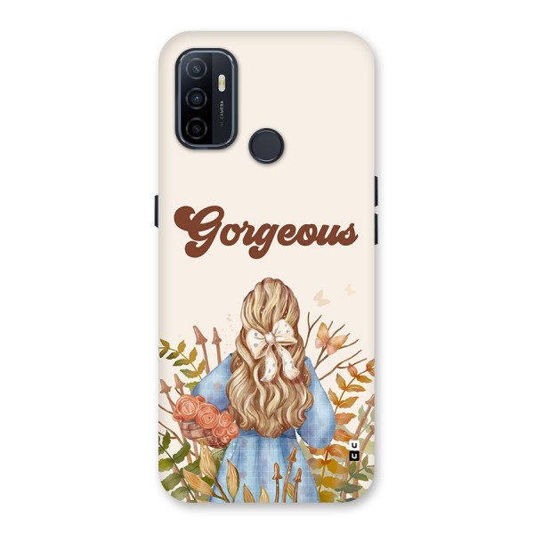 Gorgeous Girl Back Case for Oppo A32