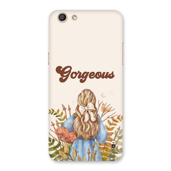 Gorgeous Girl Back Case for Oppo F3