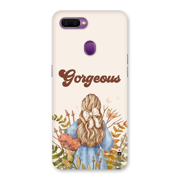 Gorgeous Girl Back Case for Oppo F9