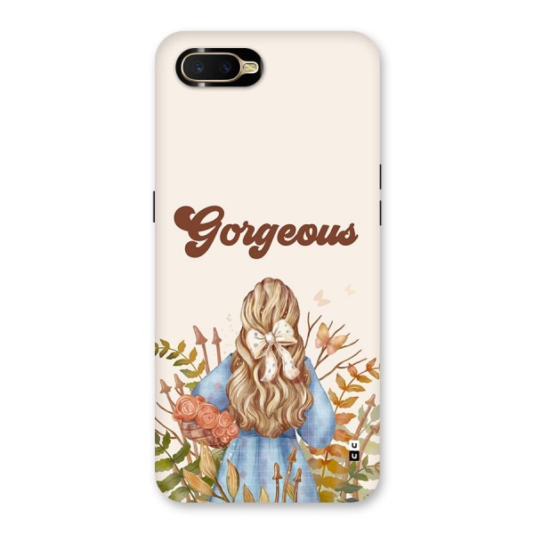 Gorgeous Girl Back Case for Oppo K1