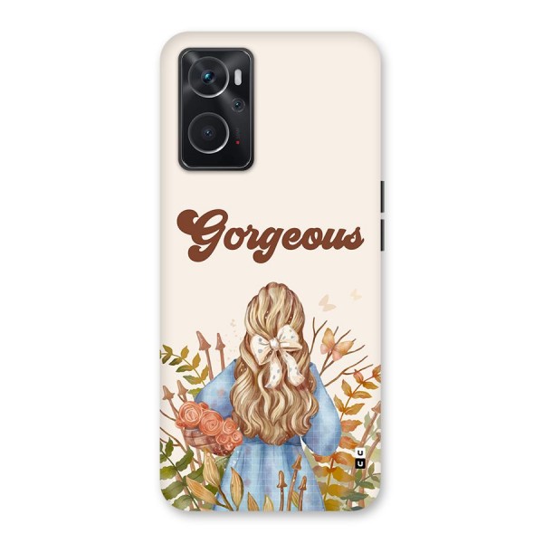 Gorgeous Girl Back Case for Oppo K10 4G