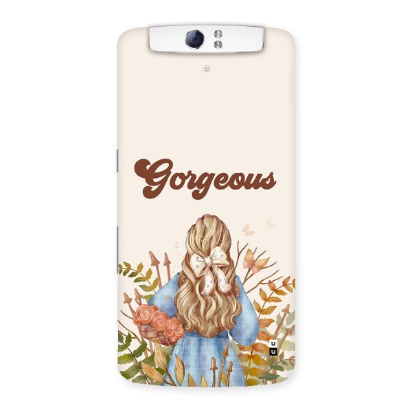 Gorgeous Girl Back Case for Oppo N1