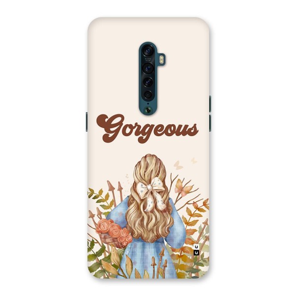 Gorgeous Girl Back Case for Oppo Reno2