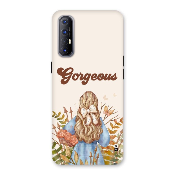 Gorgeous Girl Back Case for Oppo Reno3 Pro