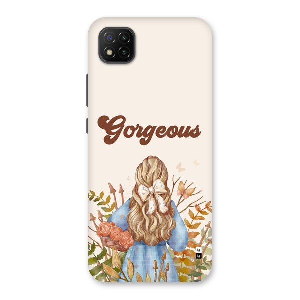 Gorgeous Girl Back Case for Poco C3