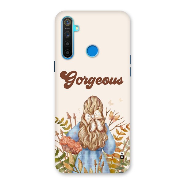 Gorgeous Girl Back Case for Realme 5s