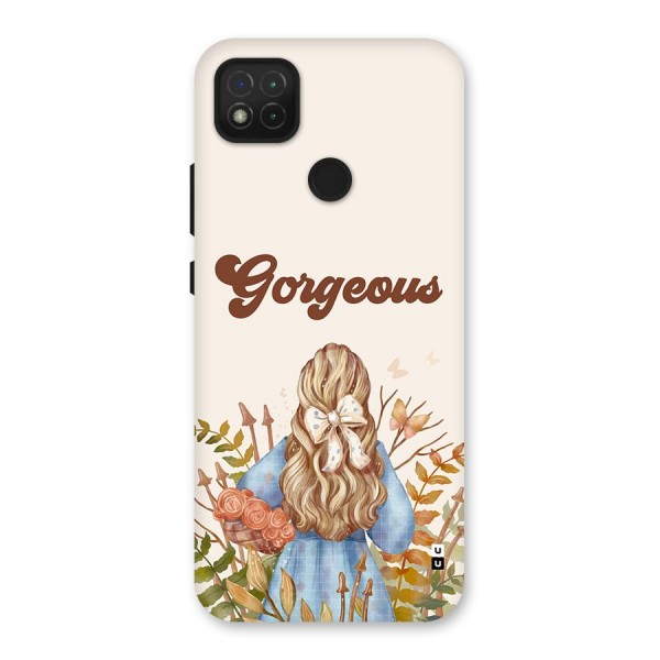 Gorgeous Girl Back Case for Redmi 9