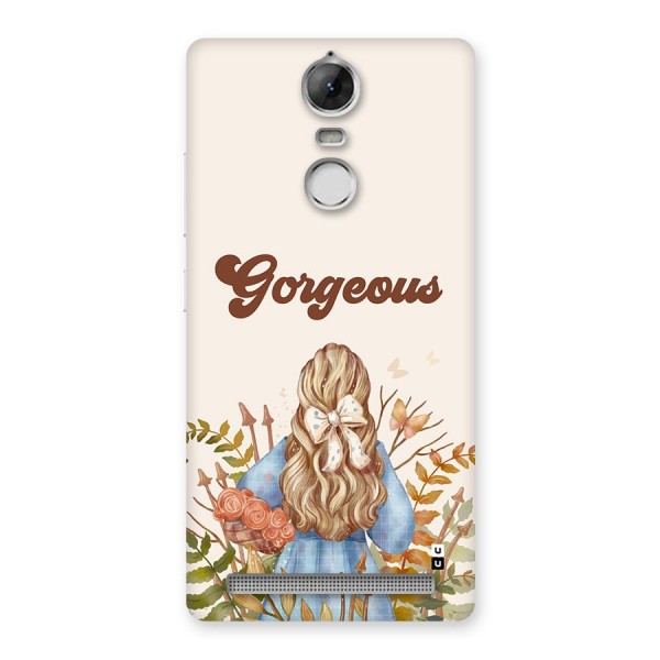 Gorgeous Girl Back Case for Vibe K5 Note