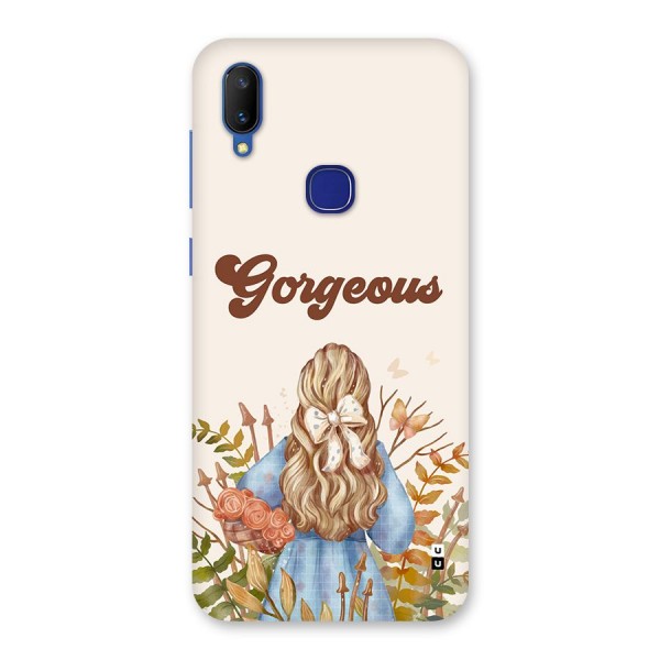 Gorgeous Girl Back Case for Vivo V11