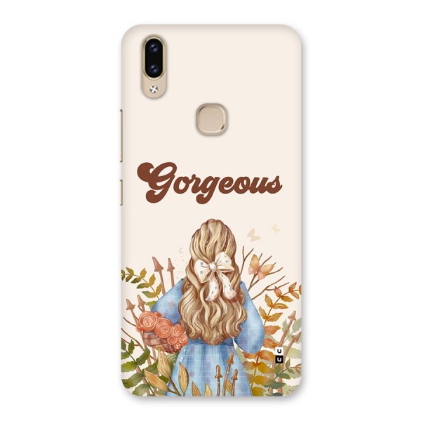 Gorgeous Girl Back Case for Vivo V9 Youth