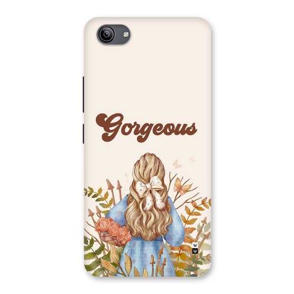 Gorgeous Girl Back Case for Vivo Y81i