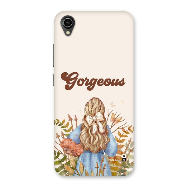 Gorgeous Girl Back Case for Vivo Y90