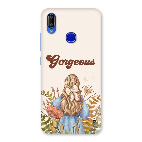 Gorgeous Girl Back Case for Vivo Y91