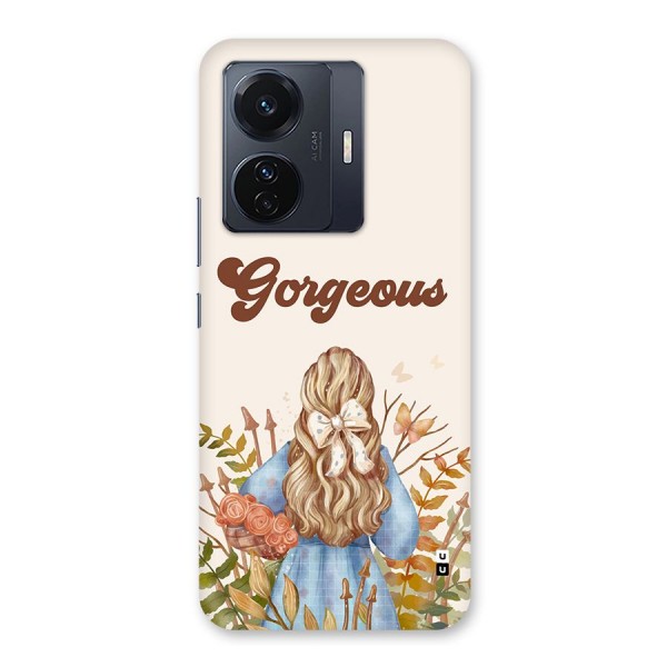 Gorgeous Girl Back Case for Vivo iQOO Z6 Pro