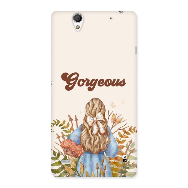 Gorgeous Girl Back Case for Xperia C4