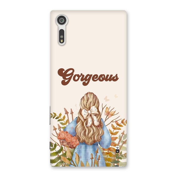 Gorgeous Girl Back Case for Xperia XZ