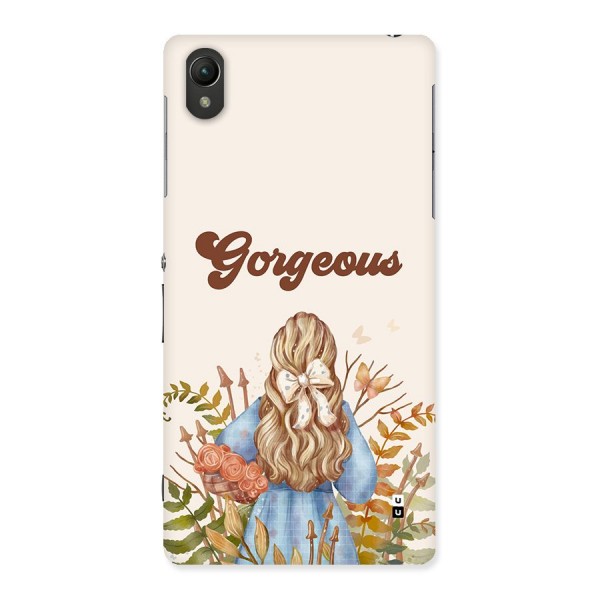 Gorgeous Girl Back Case for Xperia Z2