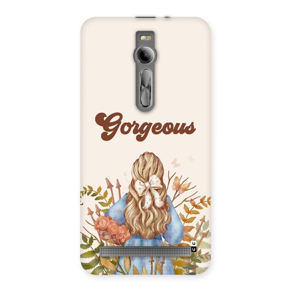 Gorgeous Girl Back Case for Zenfone 2