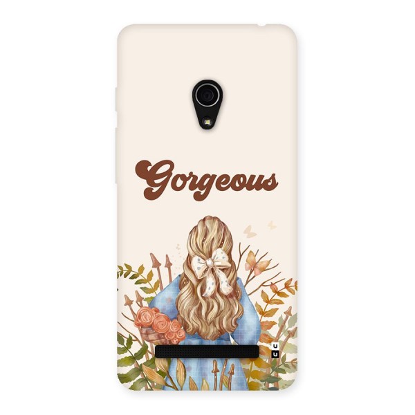 Gorgeous Girl Back Case for Zenfone 5