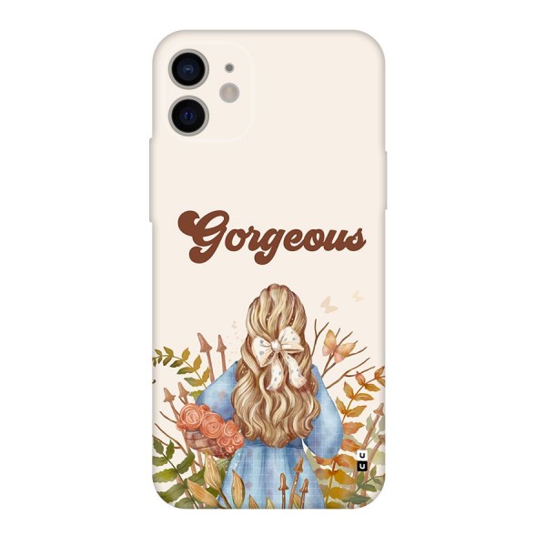 Gorgeous Girl Back Case for iPhone 11