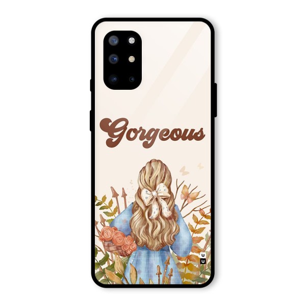 Gorgeous Girl Glass Back Case for OnePlus 8T