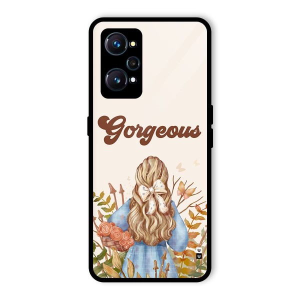 Gorgeous Girl Glass Back Case for Realme GT Neo2