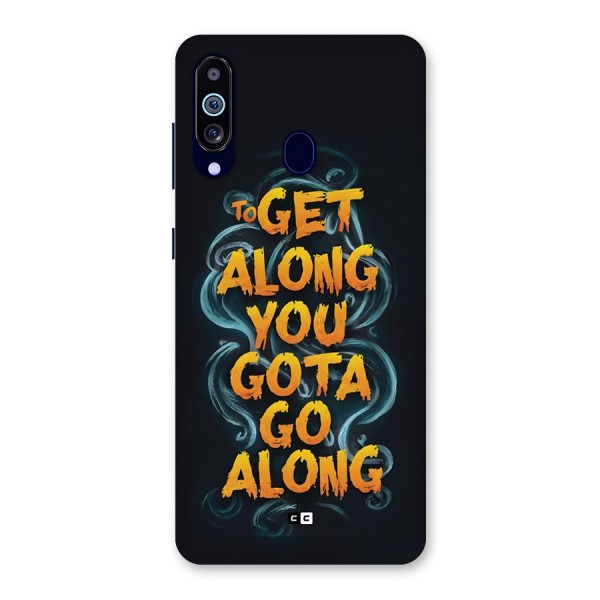 Gota Go Along Back Case for Galaxy A60