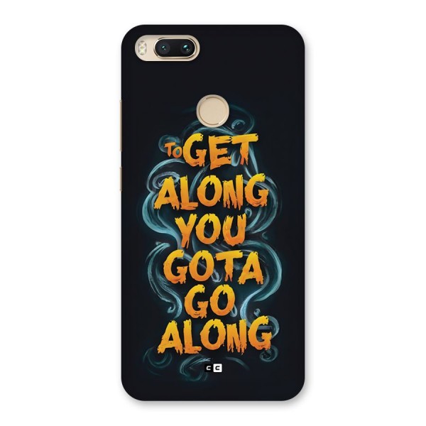 Gota Go Along Back Case for Mi A1