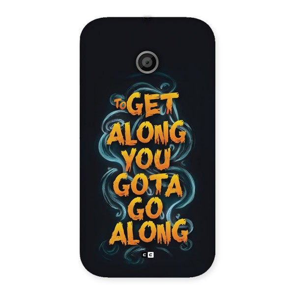 Gota Go Along Back Case for Moto E