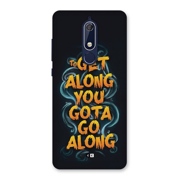 Gota Go Along Back Case for Nokia 5.1