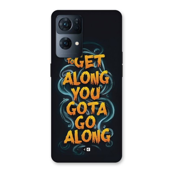 Gota Go Along Back Case for Oppo Reno7 Pro 5G